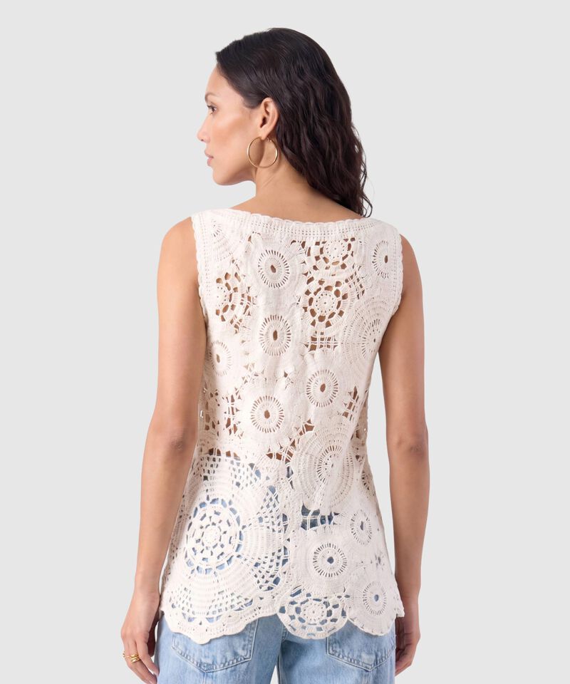 Camiseta Sisa Tejida Texturizada Para Mujer