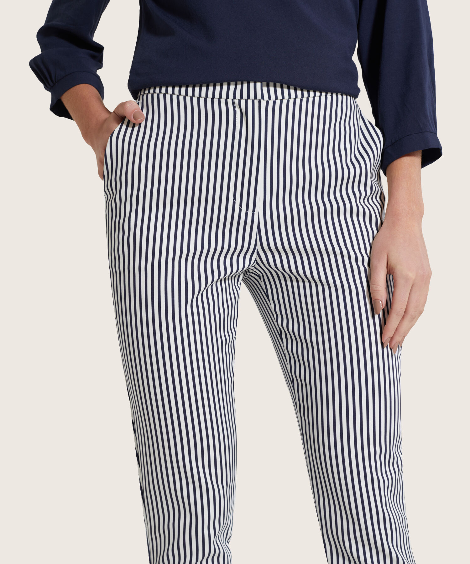 Pantalon Clasico Estampado