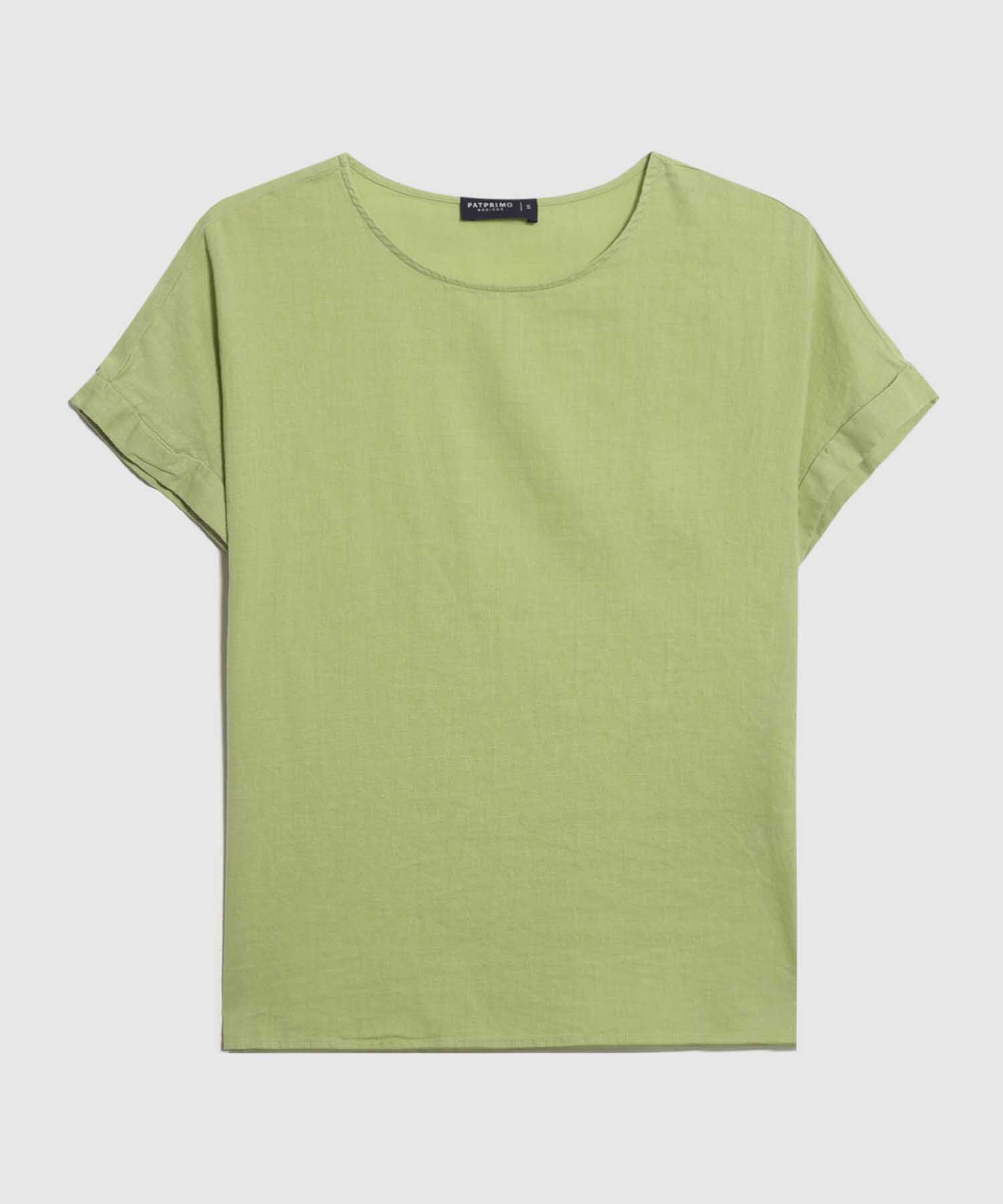 Blusa en Efecto Lino