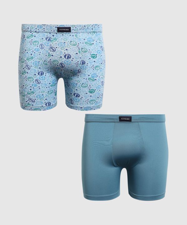 Pack X2 Boxer Medio En Microfibra  image number null