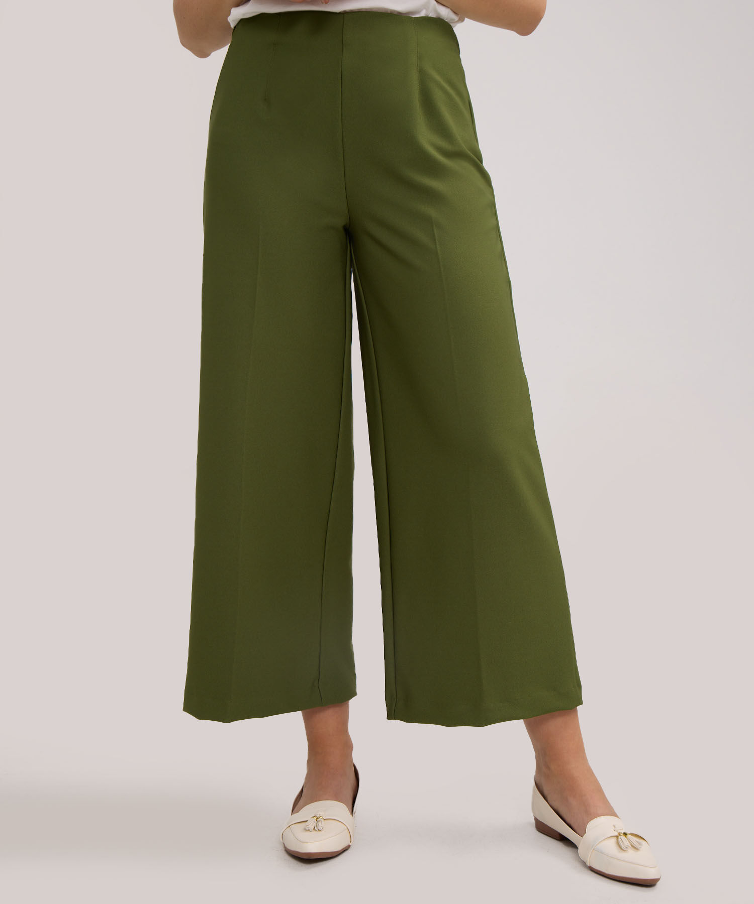 Pantalón Culotte Unicolor
