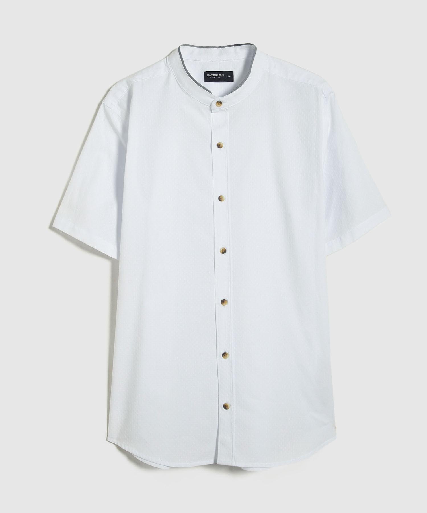 Camisa Manga Corta Cuello Neru