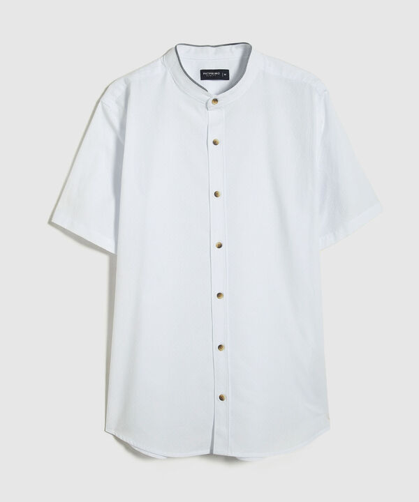 Camisa Manga Corta Cuello Neru