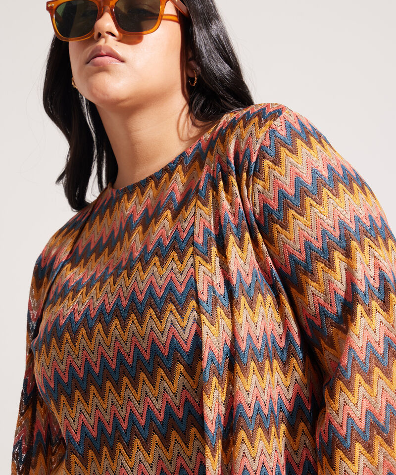 Saco Tipo Missoni Abierto