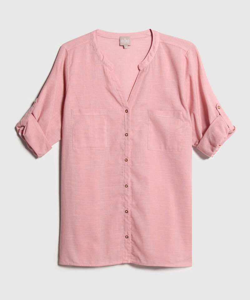 Blusa Manga ¾ con Cuello Neru