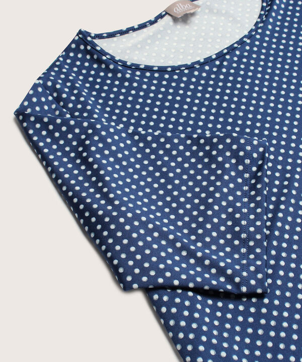 Camiseta mujer manga 3/4 estampada