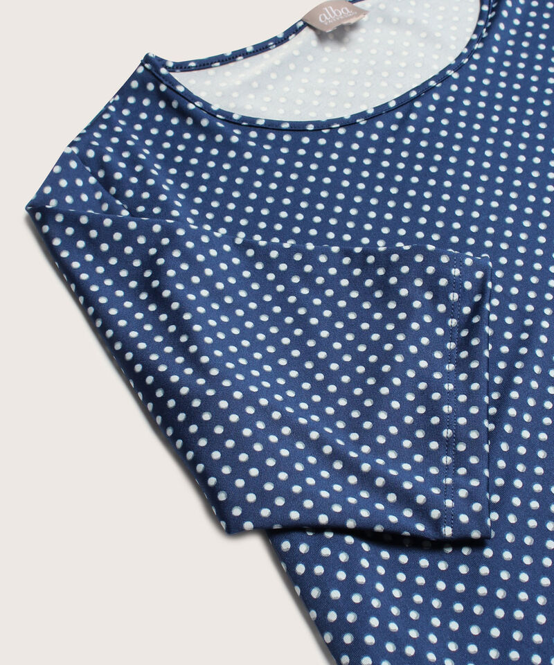 Camiseta mujer manga 3/4 estampada