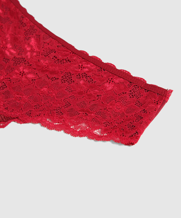 Panty Panty Tipo Tanga Unicolor image number null