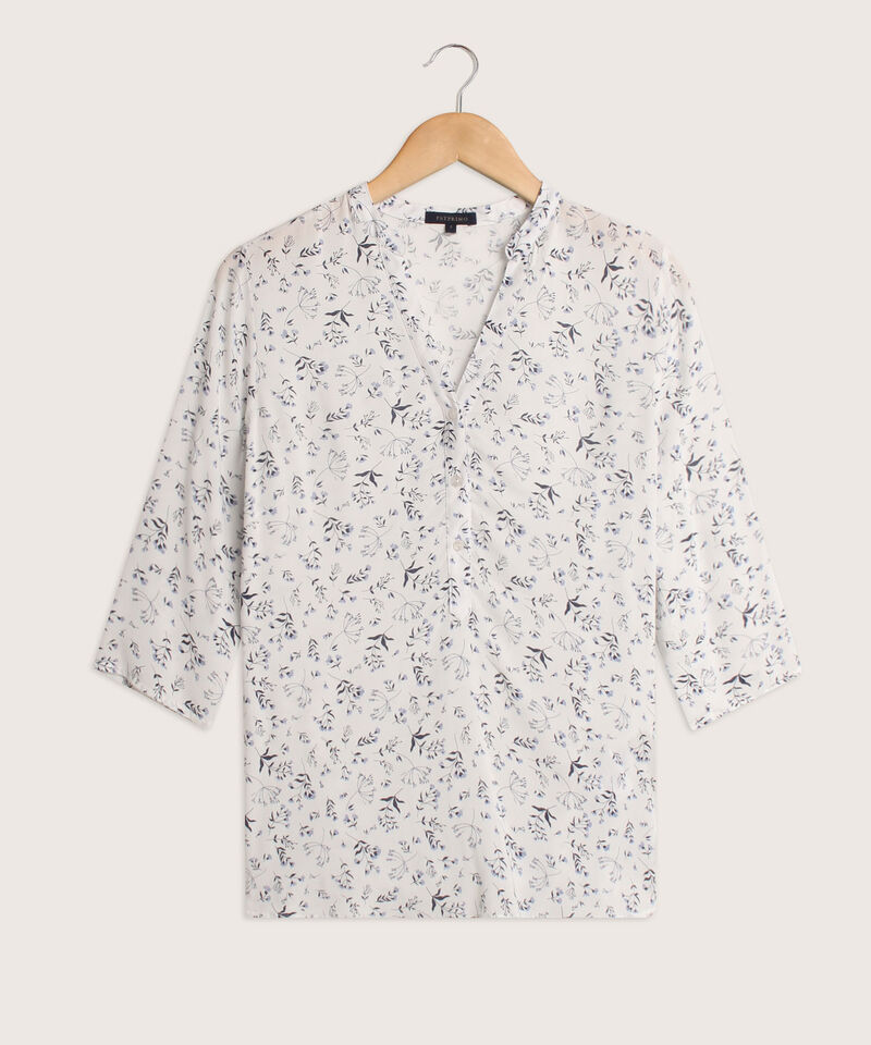Blusa Pechera Estampada