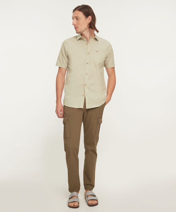 Camisa Pretendida, Manga Corta