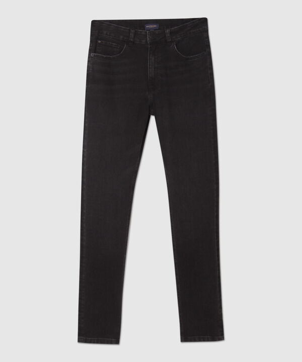 Jean Slim Tono Gris Oscuro