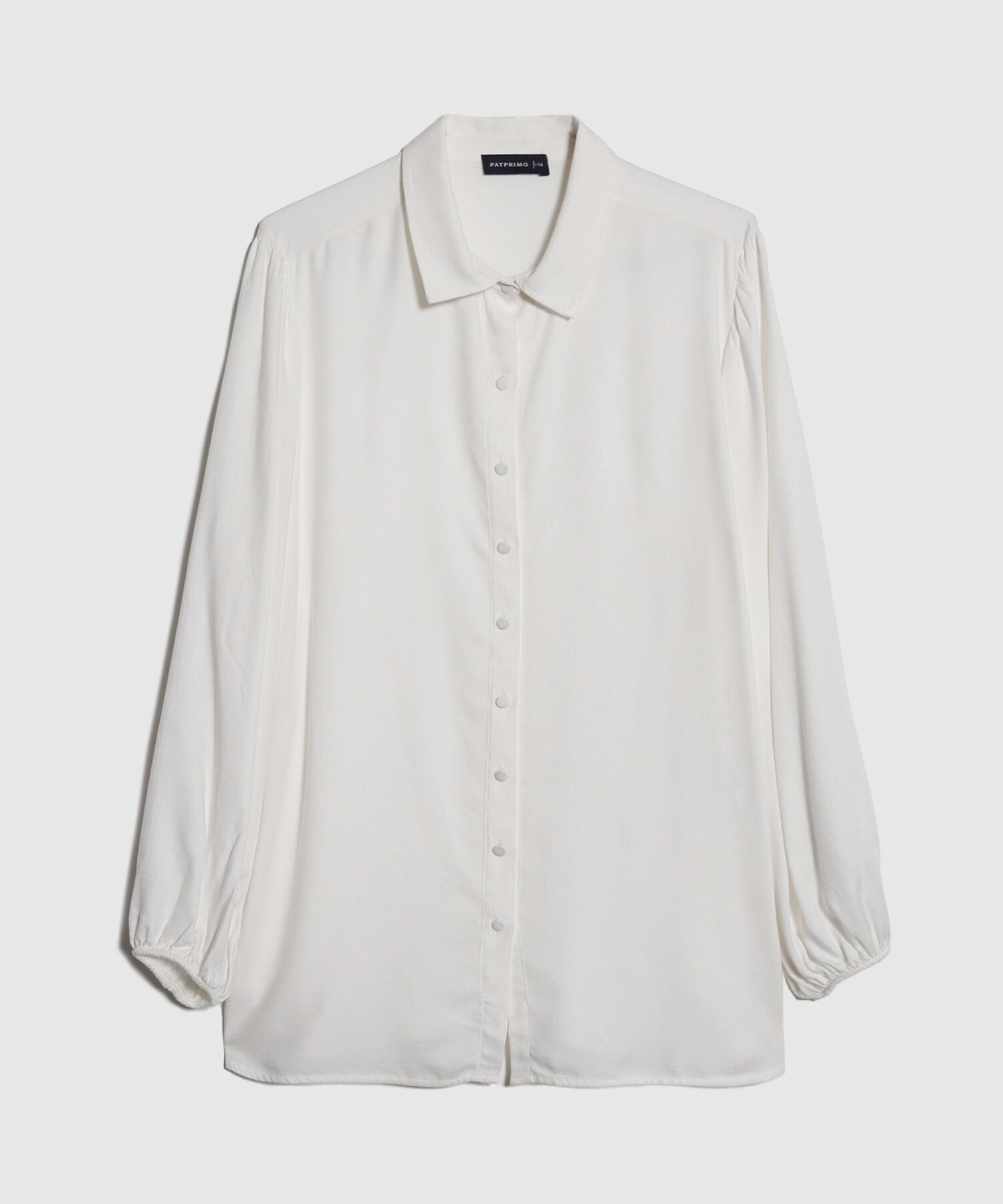 Camisa Unicolor Manga Larga
