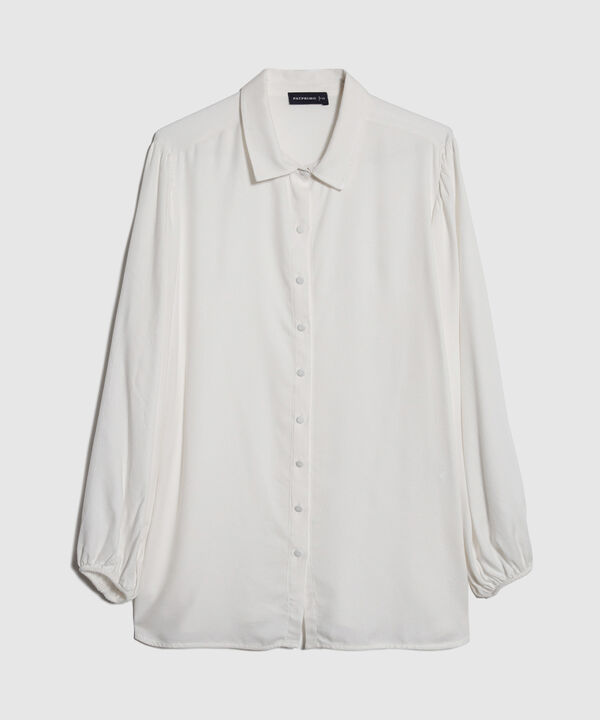 Camisa Unicolor Manga Larga