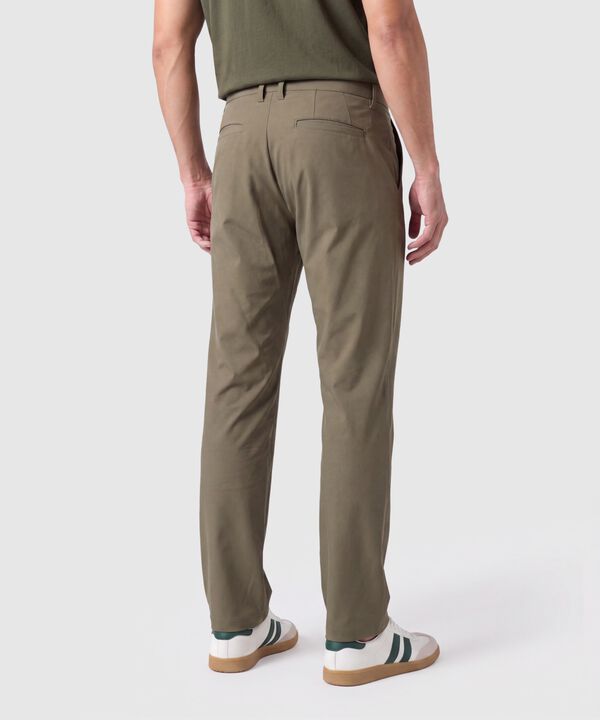 Pantal&oacute;n Unicolor Para Hombre