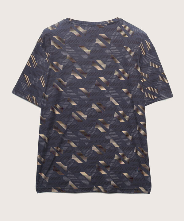 Camiseta Manga Corta, Cuello V Sublimada Con Screen image number null