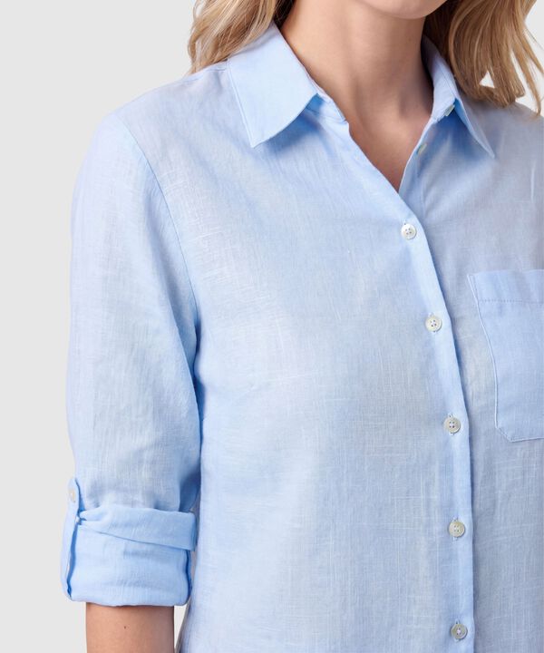 Blusa De Mujer Con Bolsillo