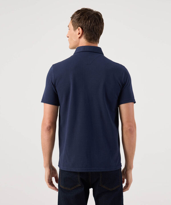 Polo Unicolor Cuello Duro
