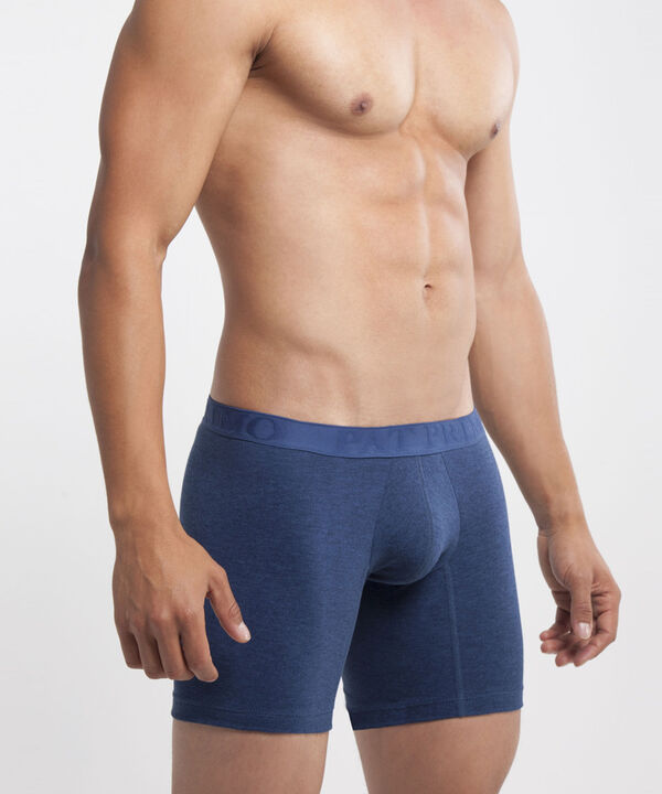 Boxer Para Hombre De Diseño Clásico En Lycra-Algodón