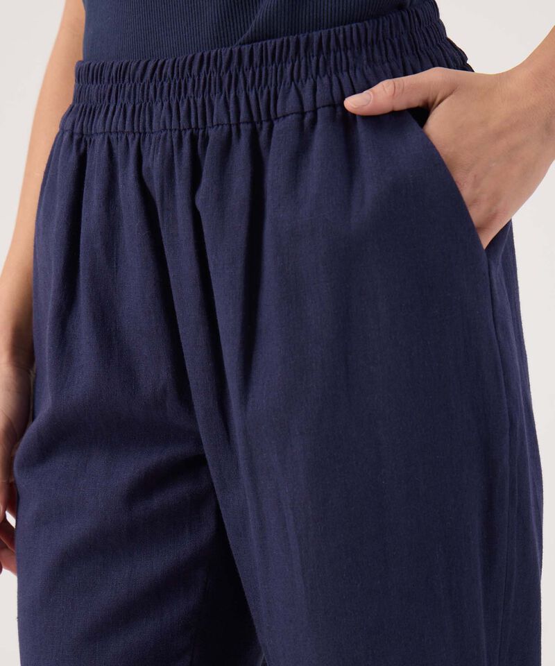 Pantal&oacute;n en Efecto Lino