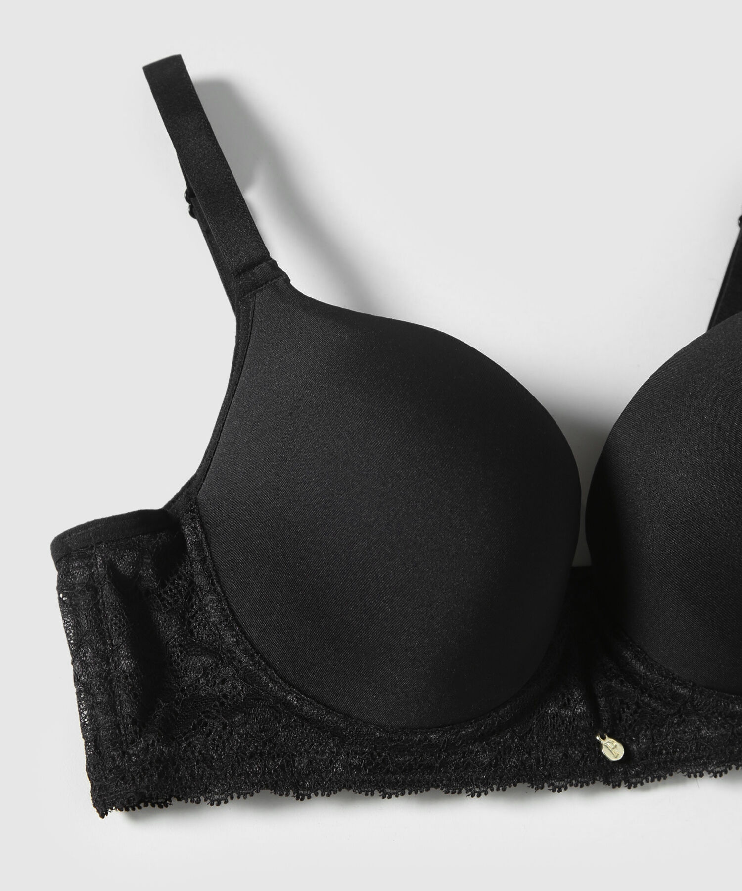 Brasier Copa Con Base En Encaje