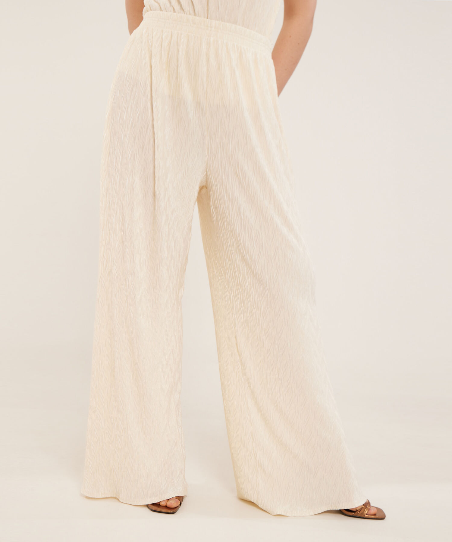 Pantalón Fluido Plisado