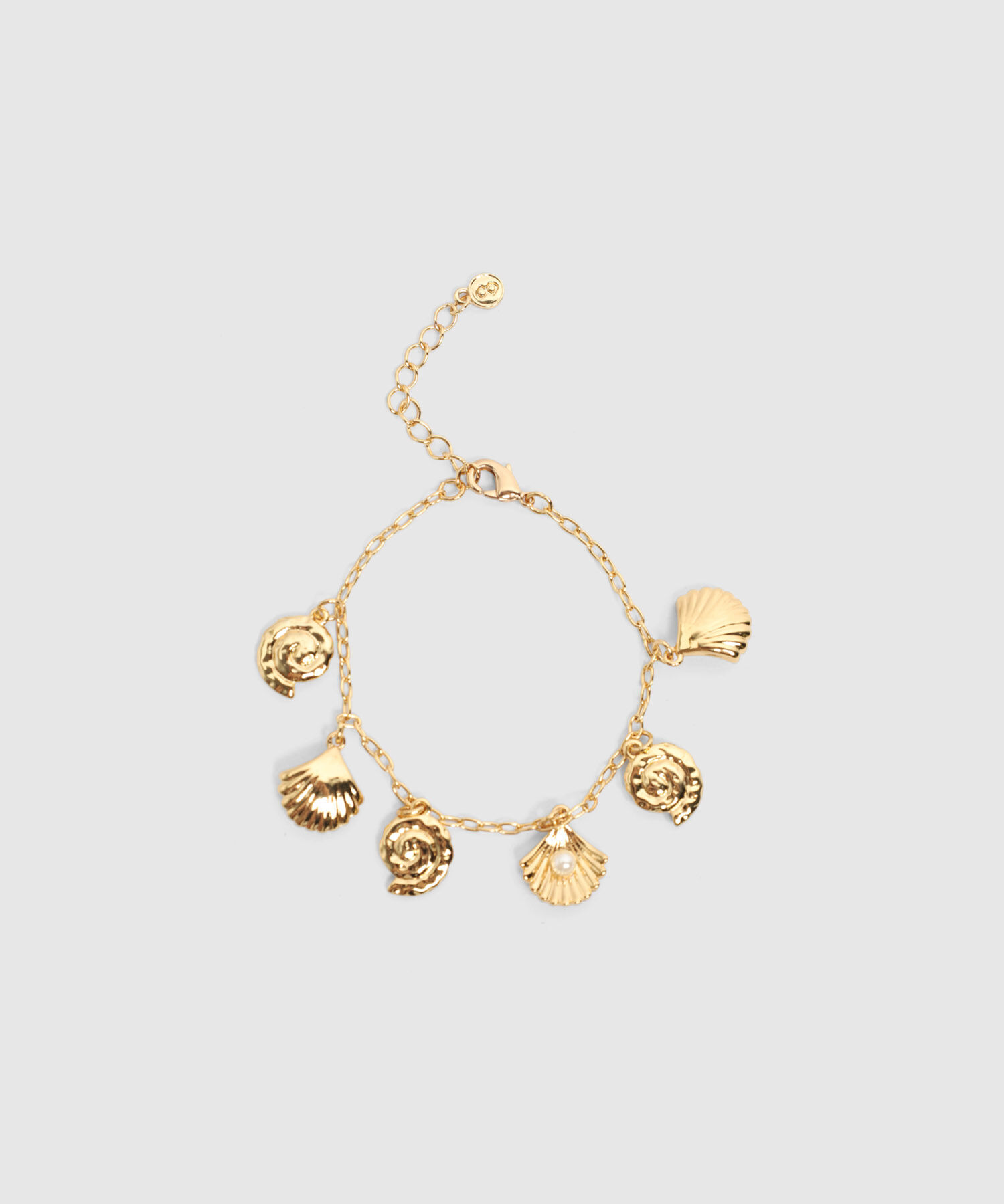 Pulsera con Dijes de Conchas para Mujer