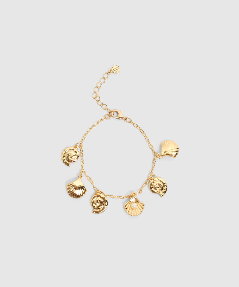 Pulsera con Dijes de Conchas para Mujer