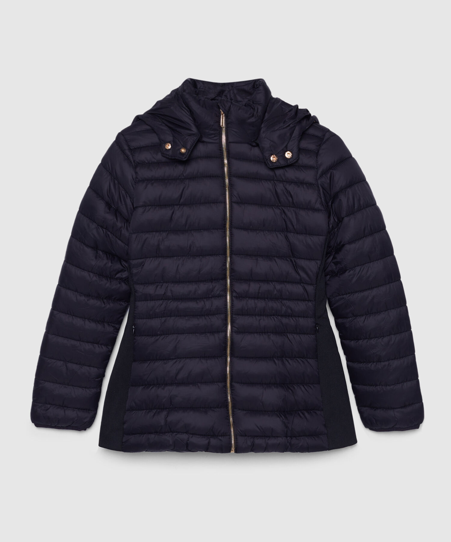 Chaqueta Acolchada con Capota