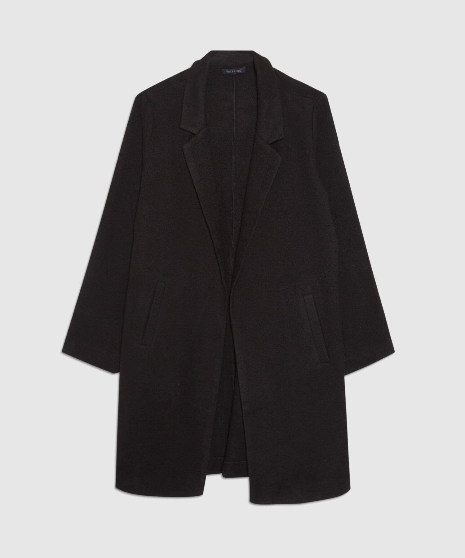 Chaqueta Manga Larga Tipo Abrigo