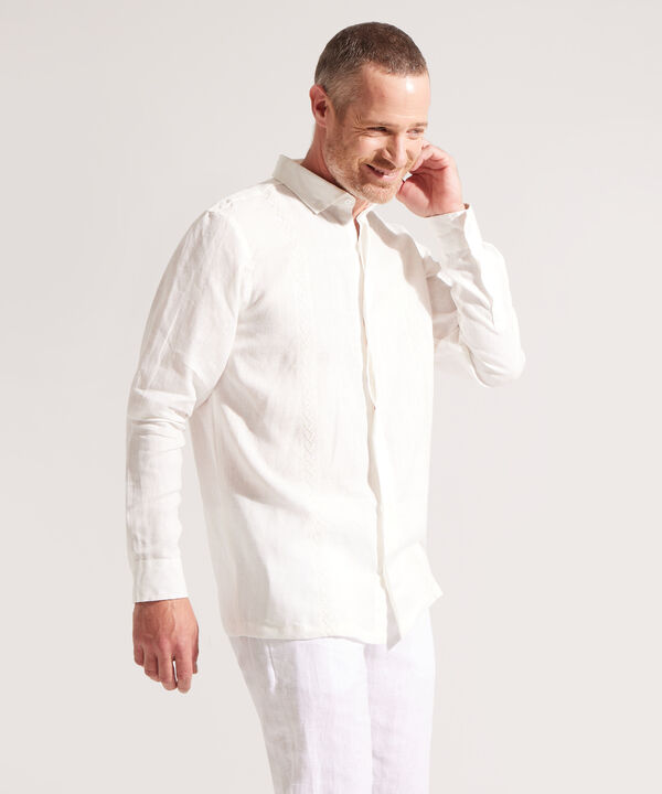Camisa Guayabera con Bordado image number null