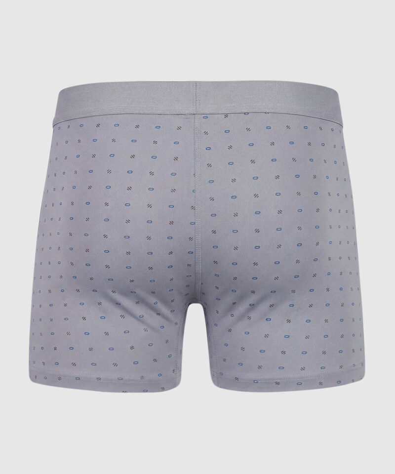 B&oacute;xer Medio Con Estampado Para Hombre