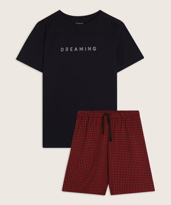 Pijama Camiseta Con Screen Y Short