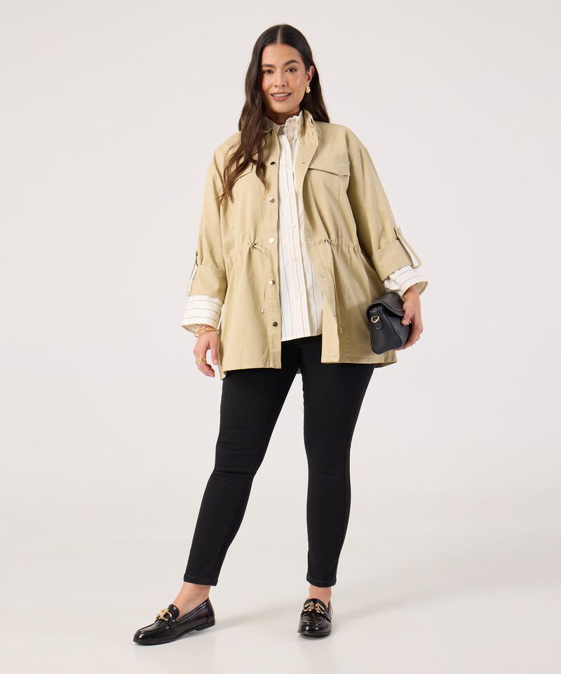 Camisa Para Mujer Curvy A Rayas 