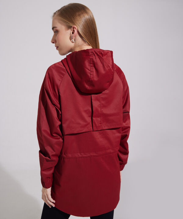 Chaqueta Tipo Parka Manga Larga Con Bolsillos De Fuelle