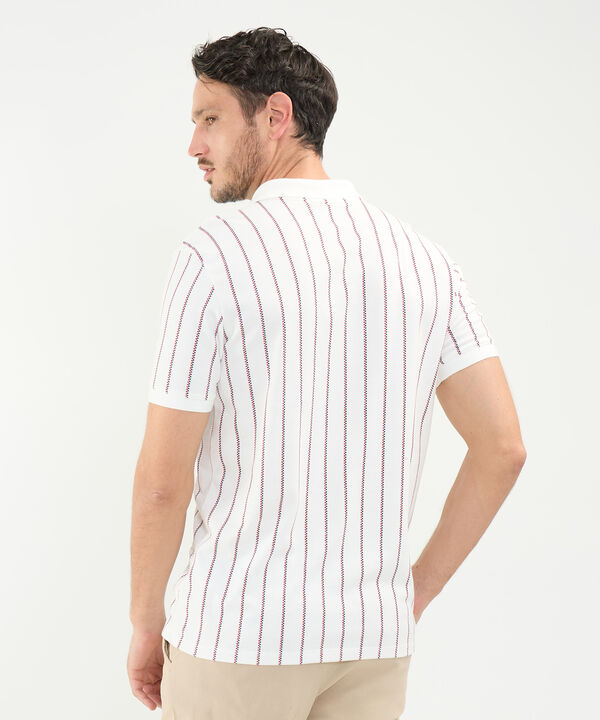 Polo Tejida con Rayas