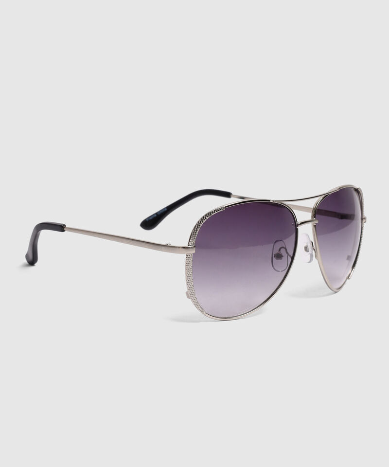 Gafas Aviador con Marco Texturizado Mujer