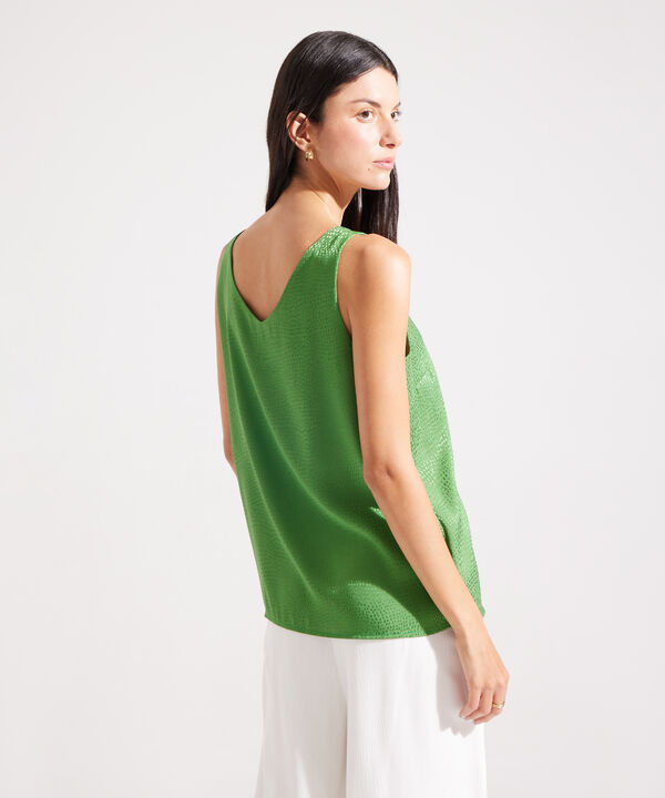Blusa Tiras Unicolor