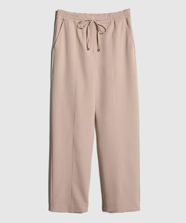 Pantalon Tipo Jogger Unicolor