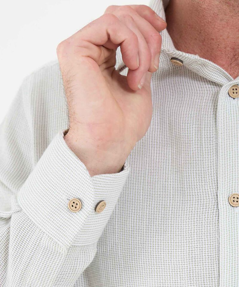 Camisa Manga Larga Preteñida