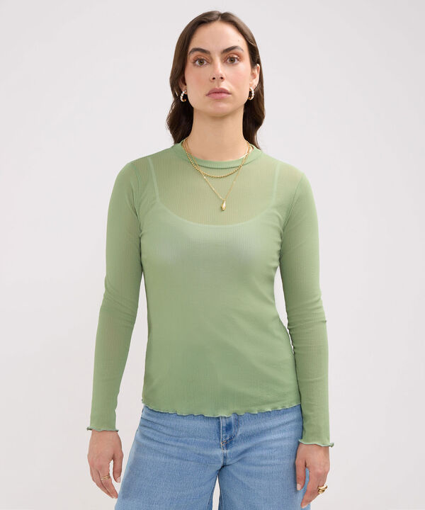 Camiseta con Lurex image number null