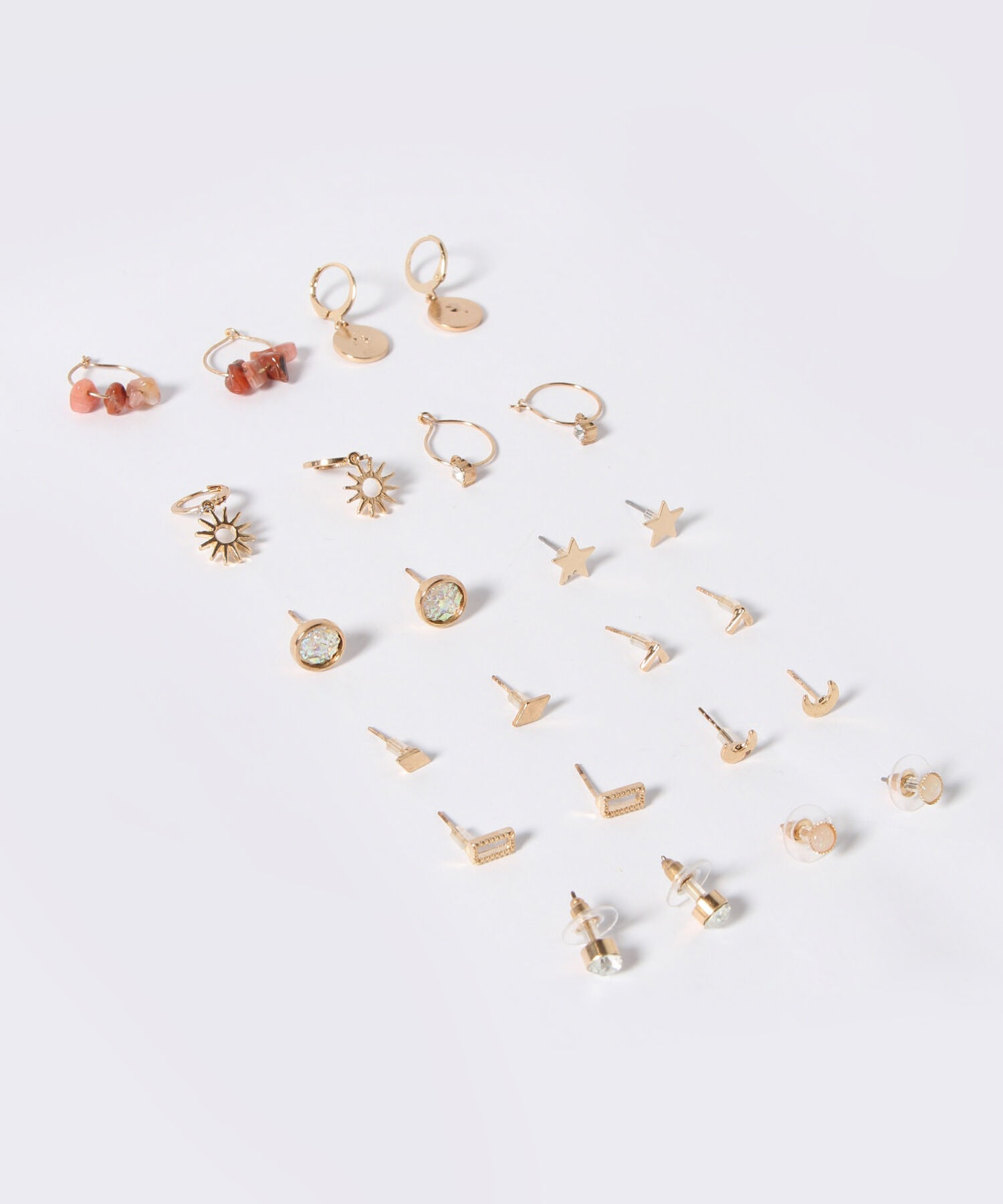 Set De Aretes Variados Para Mujer