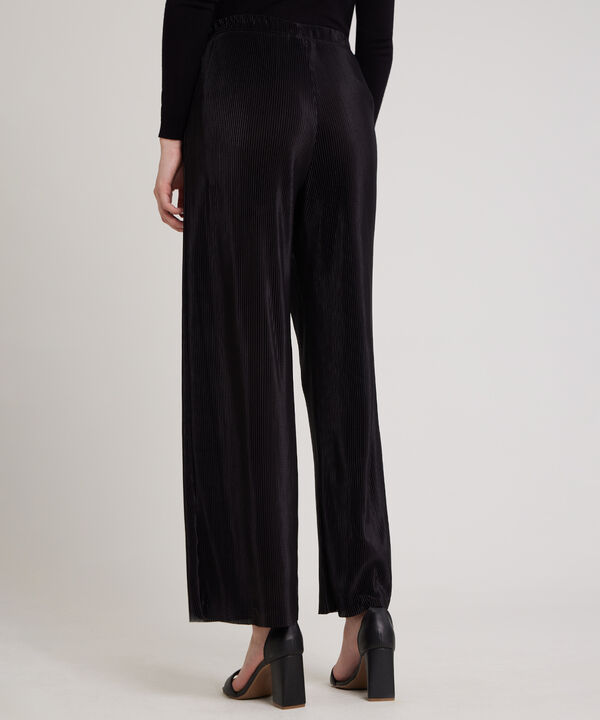 Pantalón Plizado Bota Amplia