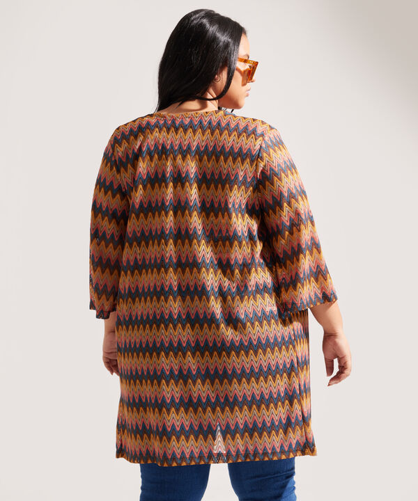 Saco Tipo Missoni Abierto