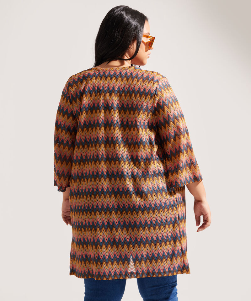 Saco Tipo Missoni Abierto