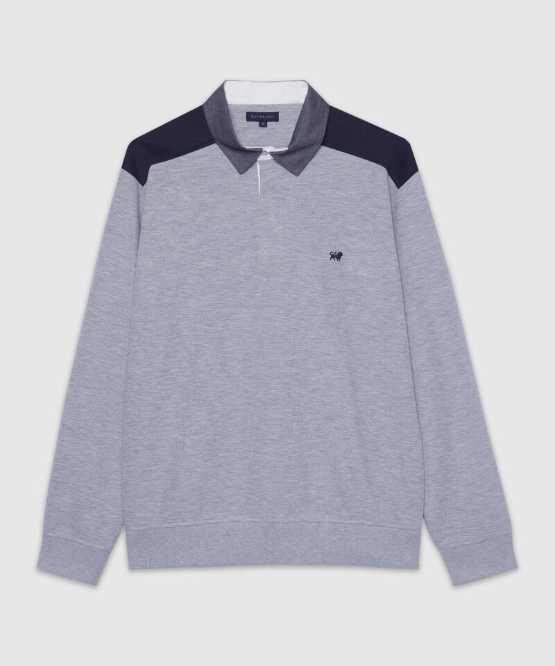 Buzo con Cuello Tipo Polo