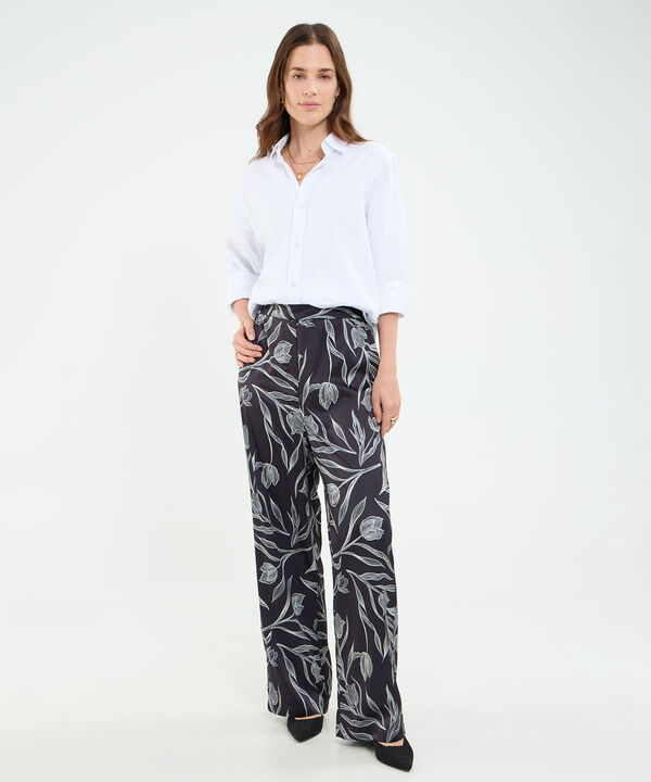 Pantalón estampado para mujer image number null