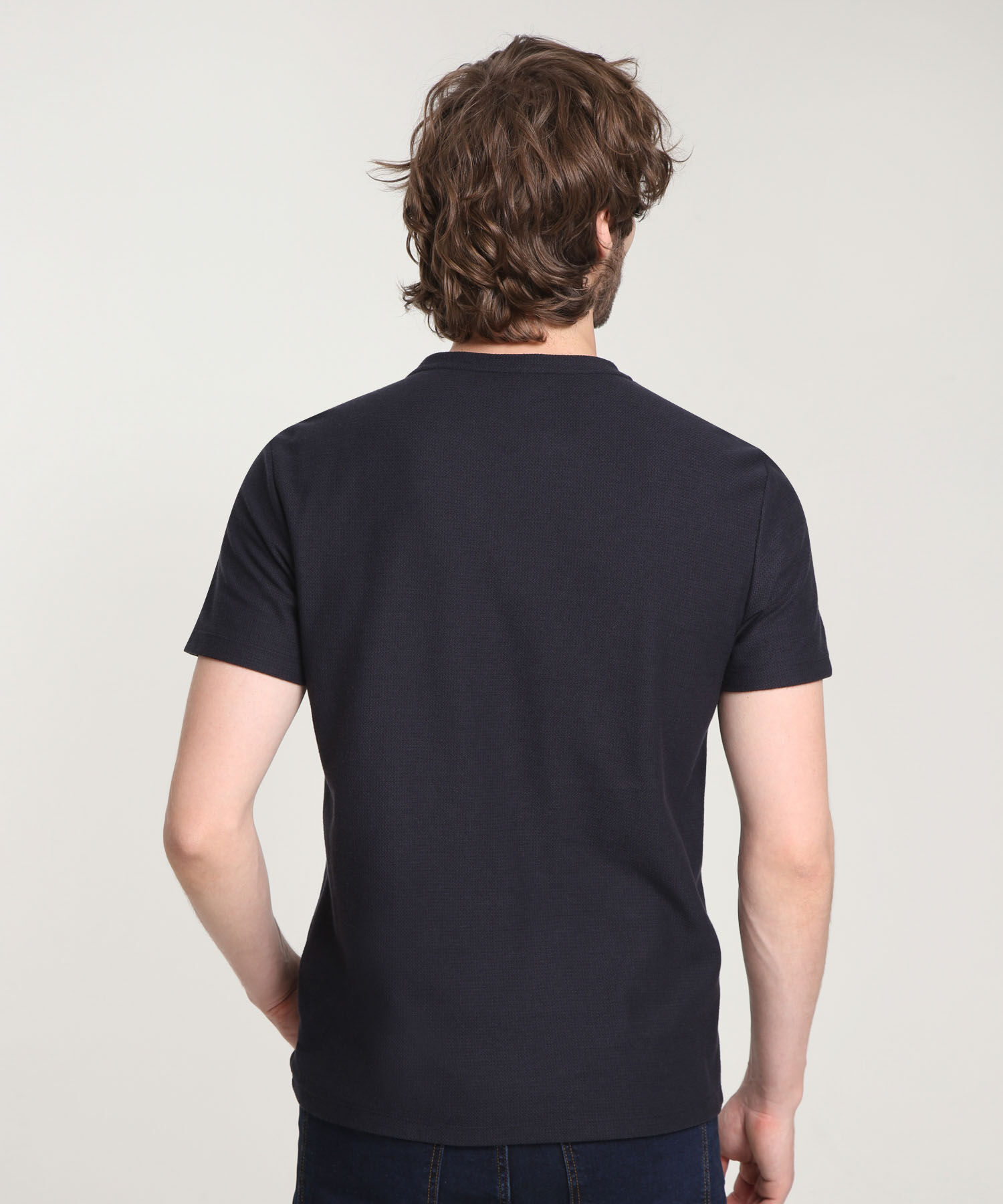 Camiseta Manga Corta Con Bolsillo