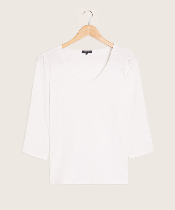 Camiseta Manga 3/4 Unicolor
