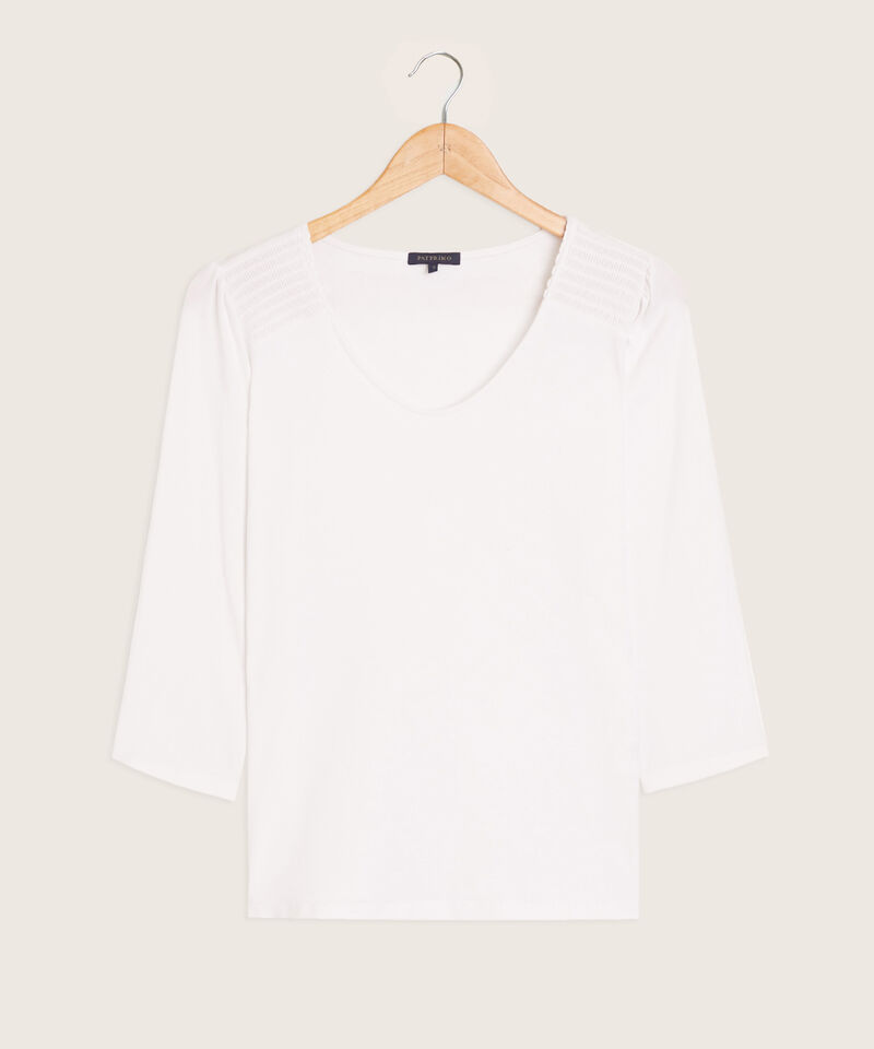 Camiseta Manga 3/4 Unicolor