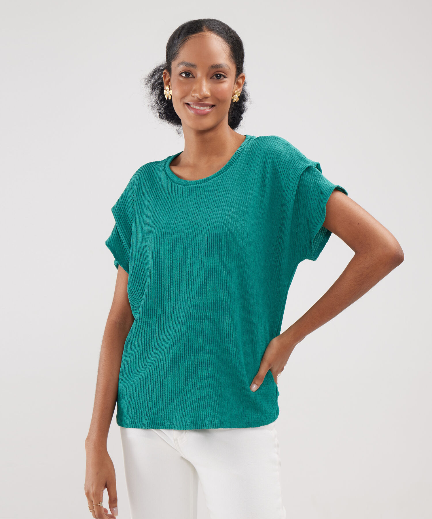 Camiseta Silueta Holgada